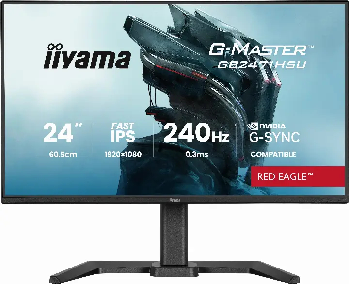 IIYAMA GB2471HSU-B1 23.8 FHD/240HZ/F-IPS/0.3MS/USB-C/GS 
