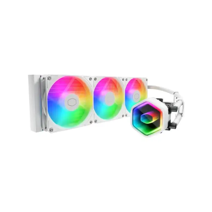 COOLER MASTER MASTERLIQUID 360 CORE II WHITE PROCESSEUR KIT DE REFROIDISSEMENT DU LIQUIDE 12 CM BLANC 1 PIECE(S) 
