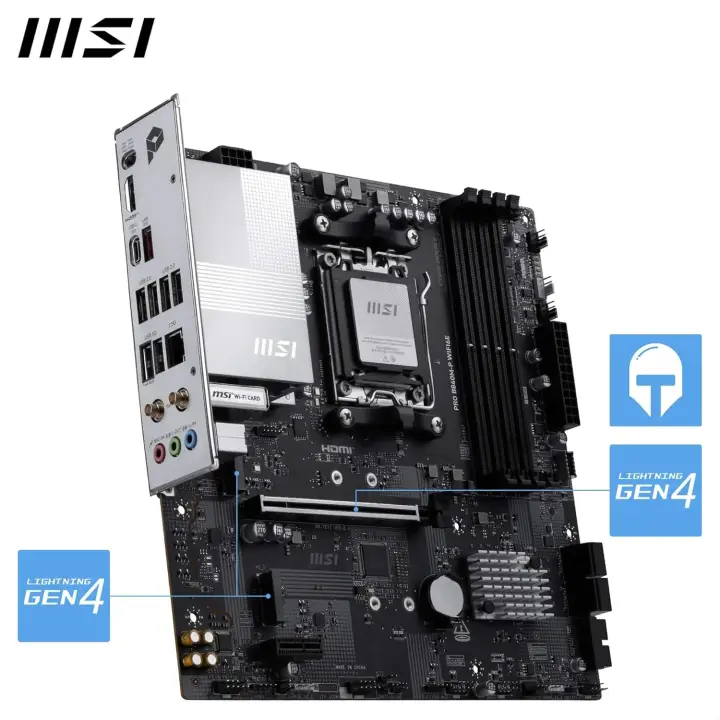 MSI PRO B840M-P WIFI6E - B840/AM5/DDR5/MATX 