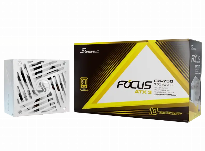 SEASONIC ATX 1000W 80+ GOLD - FOCUS-GX-1000-V4-WHITE 