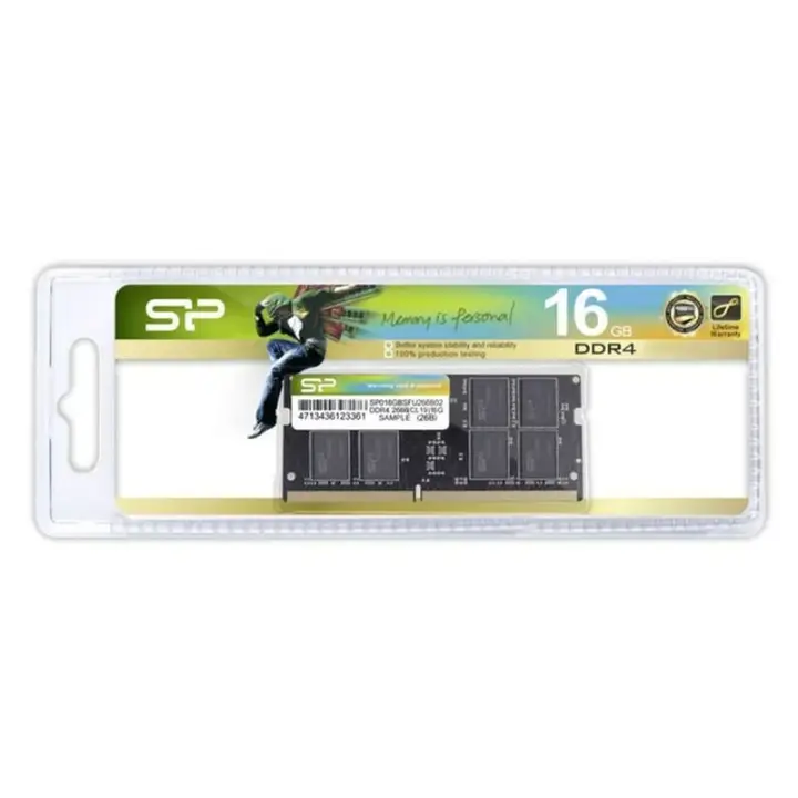 SILICON POWER SP016GBSFU320X02 - (16GO SO-DDR4 3200 PC4-25600) 