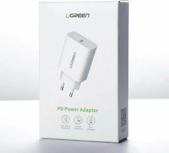 UGREEN CHARGEUR SECTEUR USB-C/1 PORT/20W/BLANC 