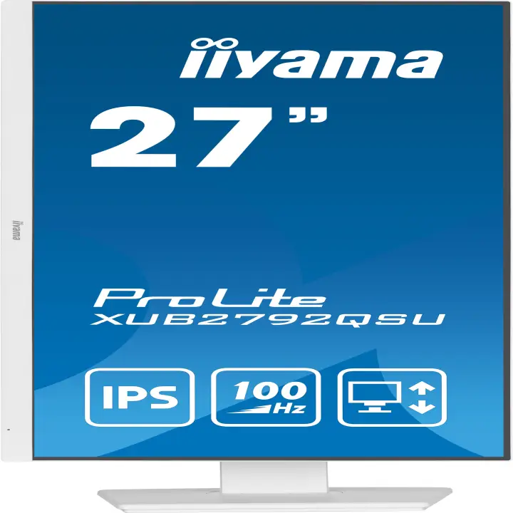 IIYAMA XUB2792QSU-W6 27QHD/100HZ/IPS/0.4MS/PIVO/FS BLANC 