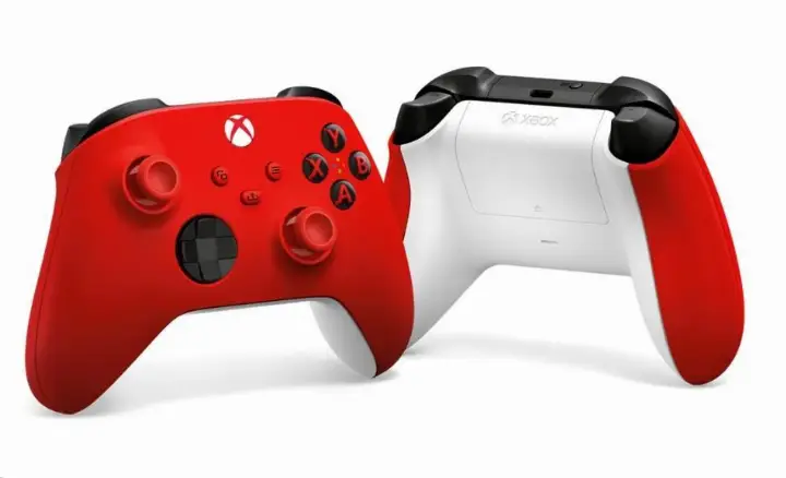 MICROSOFT MANETTE XBOX - ROUGE - SANS FIL 