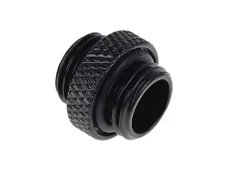 ALPHACOOL EISZAPFEN DOUBLE RACCORD G1/4 VERS G1/4 - NOIR 