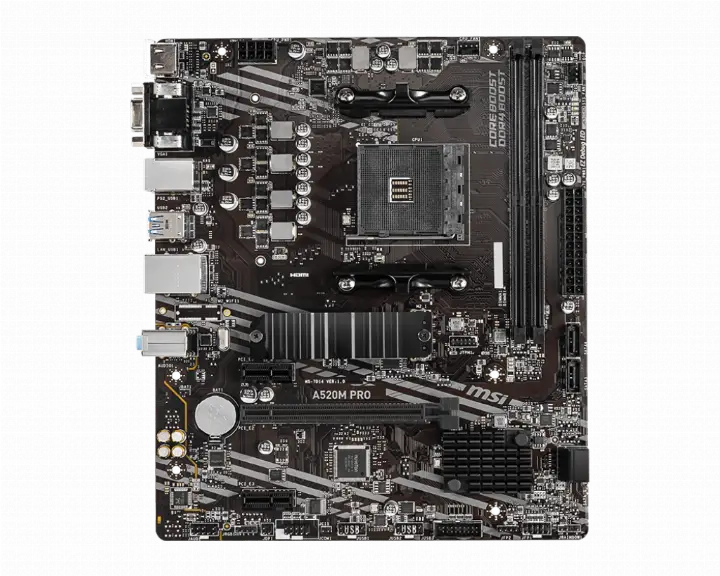 MSI A520M PRO - A520/AM4/MATX 