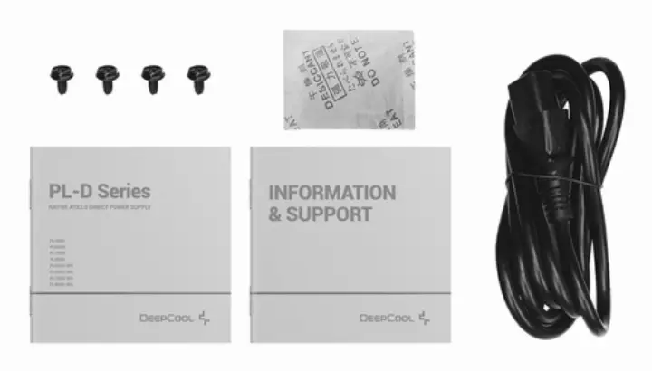 DEEPCOOL ATX 550W - 80+ GOLD - PL550-D NOIR 