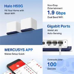 MERCUSYS AC1900 WHOLE HOME MESH WI-FI SYSTEM 