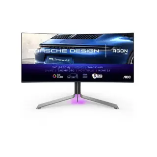 AOC 34 CURVE WQHD OLED/240HZ/0.03MS/ADAPTIVE SYNC 