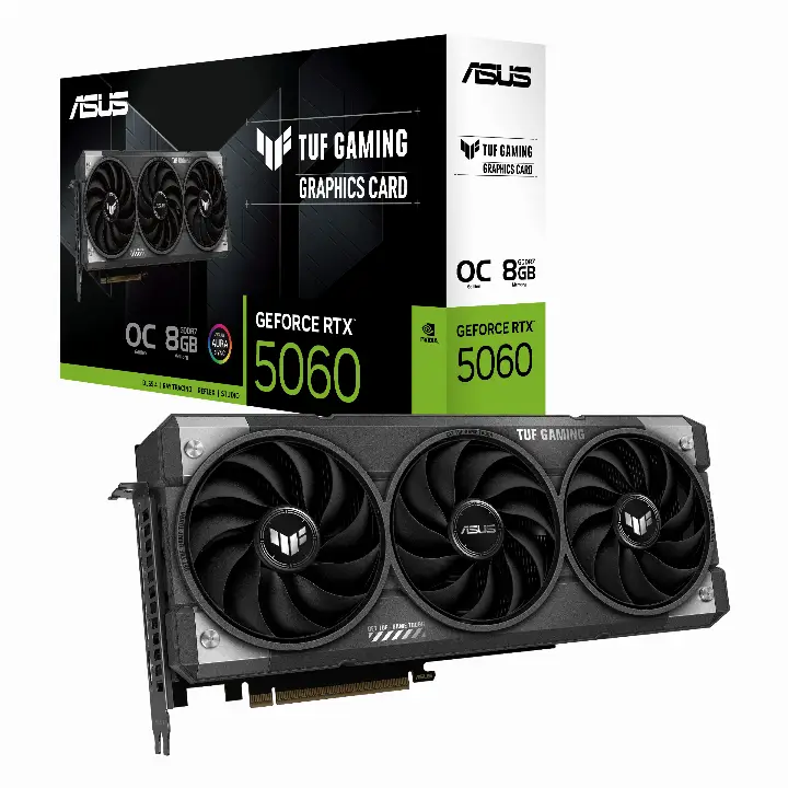 ASUS TUF GAMING GEFORCE RTX 5060 8GB GDDR7 OC EDITION 