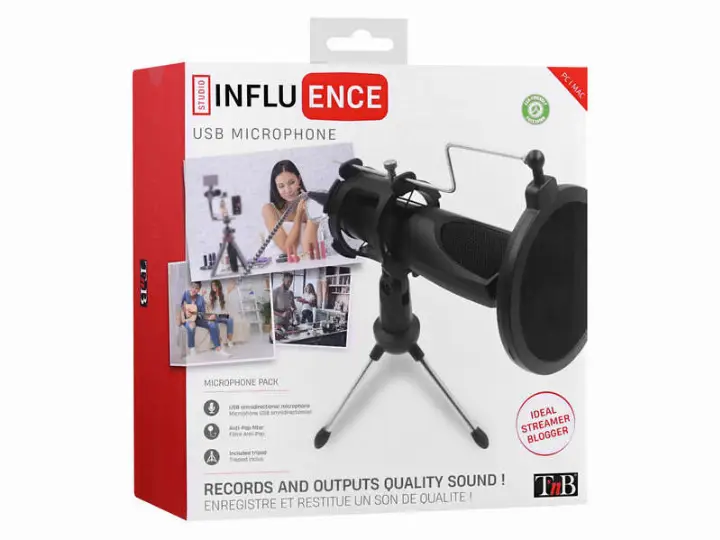 T'NB MICROPHONE OMNIDIRECTIONNEL USB 