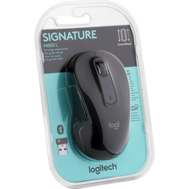 LOGITECH M650 SIGNATURE L BLUETOOTH - GRAPHITE 