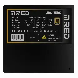 M.RED ATX 750W - 80 + GOLD - F.MOD - MRG-750G 