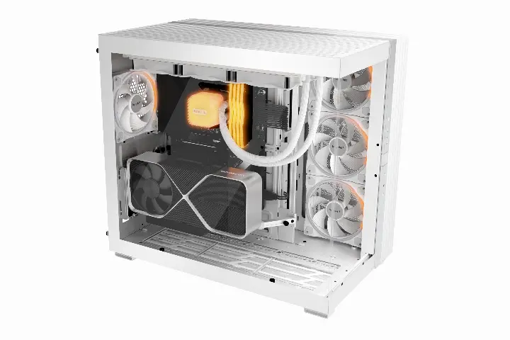 BE QUIET! LIGHT WINGS 140MM PWM REVERSE - BLANC 