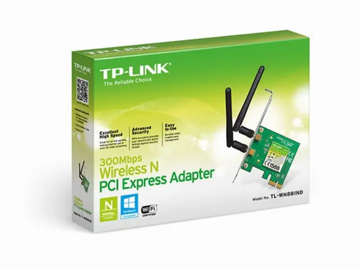 TP-LINK TL-WN881ND 300MBPS WIR