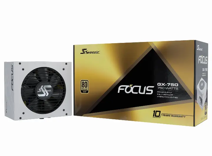 SEASONIC ATX 750W 80+ GOLD - FOCUS-GX-750-V4 