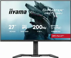 IIYAMA GB2771QSU-B1 27WQHD 200HZ/FAST IPS/0.5MS/G-SYNC 