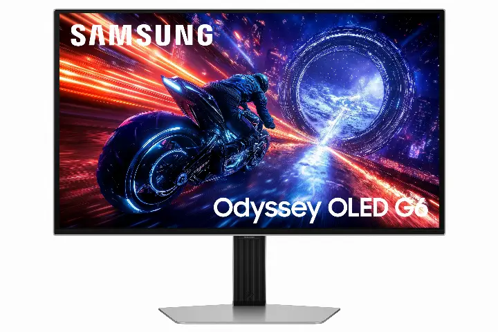 SAMSUNG G6 27 QD-OLED QHD/500HZ/0.03MS/PIVOT/HDR10/G-SYNC 