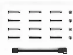 ALPHACOOL APEX STEALTH METAL 120MM - 3000RPM NOIR 