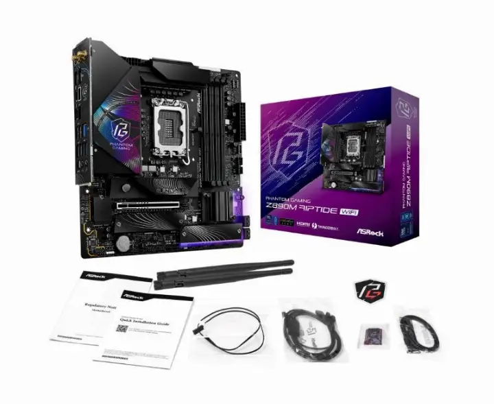 ASROCK Z890M RIPTIDE WIFI - Z890/LGA 1851/DDR5/MATX 
