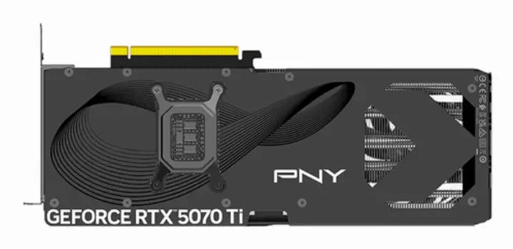 PNY RTX 5070TI 16GB OVERCLOCKED TRIPLE FAN V1 
