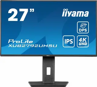 IIYAMA XUB2792UHSU-B6 27 4K/60HZ/IPS/PIVOT/USB-C/HP 