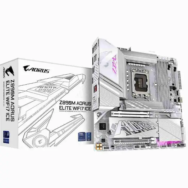 GIGABYTE Z890 A ELITE WF7 ICE - Z890/LGA1851/DDR5/ATX 