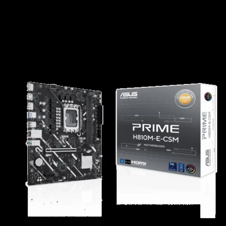 ASUS PRIME H810M-E-CSM - H810/LGA1851/DDR5/MATX 