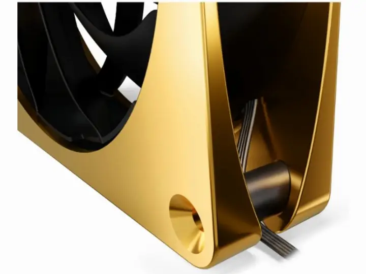 ALPHACOOL APEX STEALTH METAL 120MM - 3000RPM GOLD 