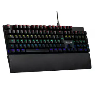 THE G-LAB KEYZ CARBON EX - NOIR/RGB/FILAIRE/SWITCH TACTILE 