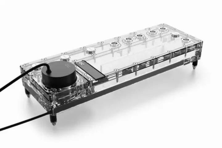 ALPHACOOL CORE DISTRO PLATE 360MM - AVEC POMPE VPP APEX 