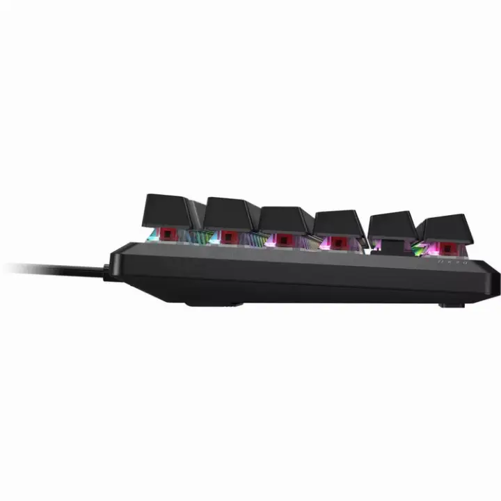 CORSAIR K70 CORE - GRIS/RGB/FILAIRE/CHERRY MX RED 
