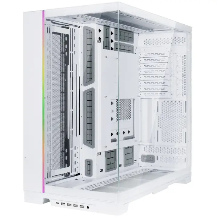 LIAN-LI O11 DYNAMIC EVO XL BLANC - MT/SANS ALIM/E-ATX 