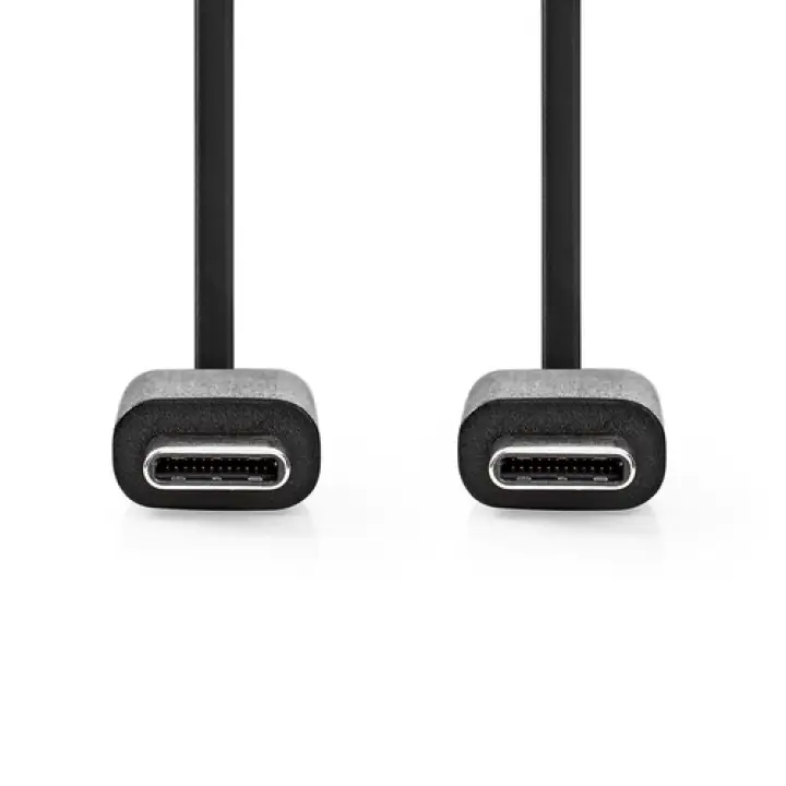 NEDIS CABLE USB-C VERS USB-C 60 W - 1M - NOIR 