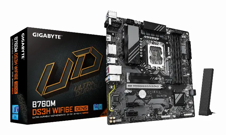 GIGABYTE B760M DS3H WIFI6E GEN5 - LGA1700/DDR5/MATX 