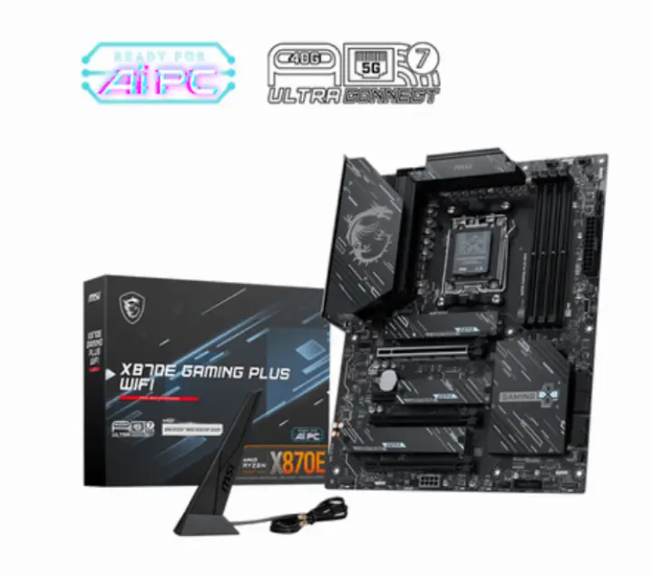 MSI X870E GAMING PLUS WIFI - X870/AM5/DDR5/ATX 