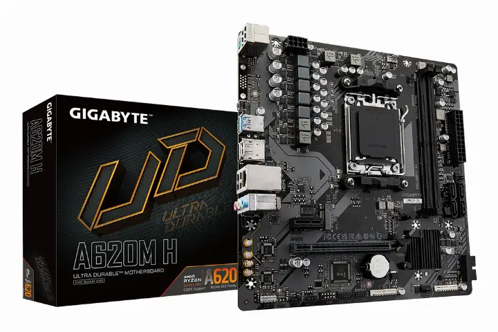 GIGABYTE A620M H - A620/AM5/DDR5/MATX 