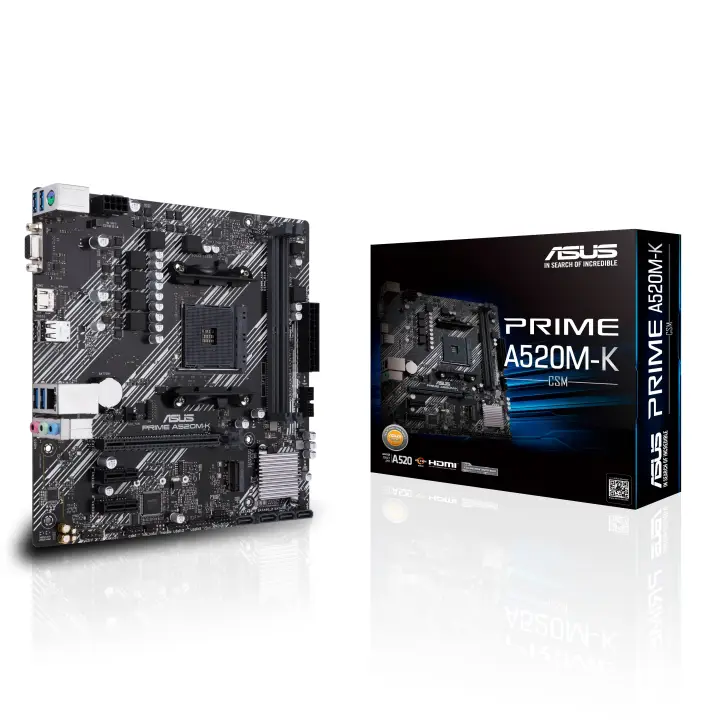 ASUS PRIME A520M-K - A520/AM4/MATX 