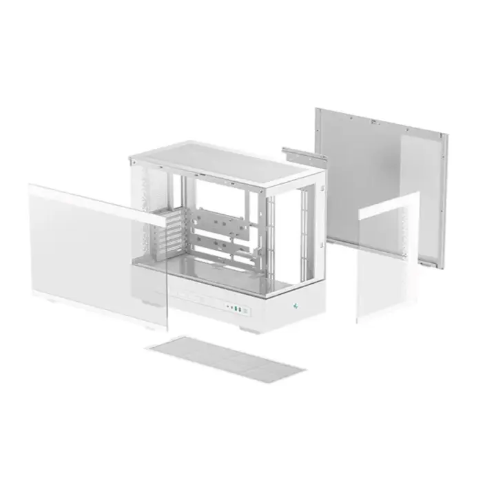 DEEPCOOL CH690 DIGITAL BLANC - MT/SANS ALIM/ATX 
