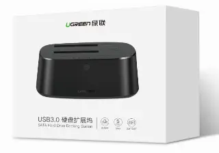 UGREEN USB 3.0 VERS SATA/HDD/SSD/2.5/3.5/1M/NOIR 
