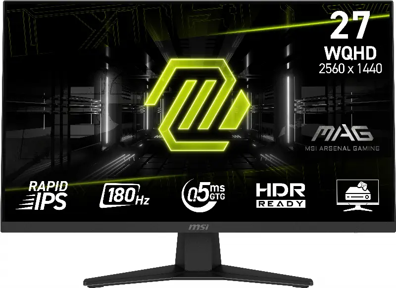 MSI MAG 274QF 27 QHD/180HZ/F-IPS/0.5MS/HDR/ADAPTSYNC# 