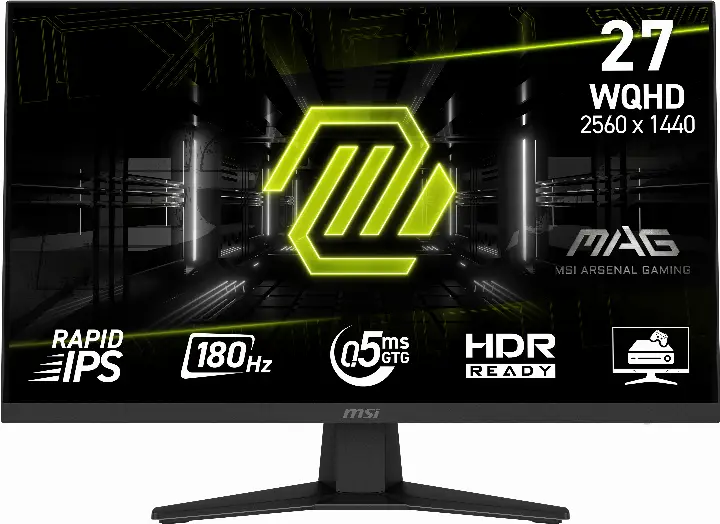 MSI MAG 274QF 27 QHD/180HZ/F-IPS/0.5MS/HDR/ADAPTSYNC# 