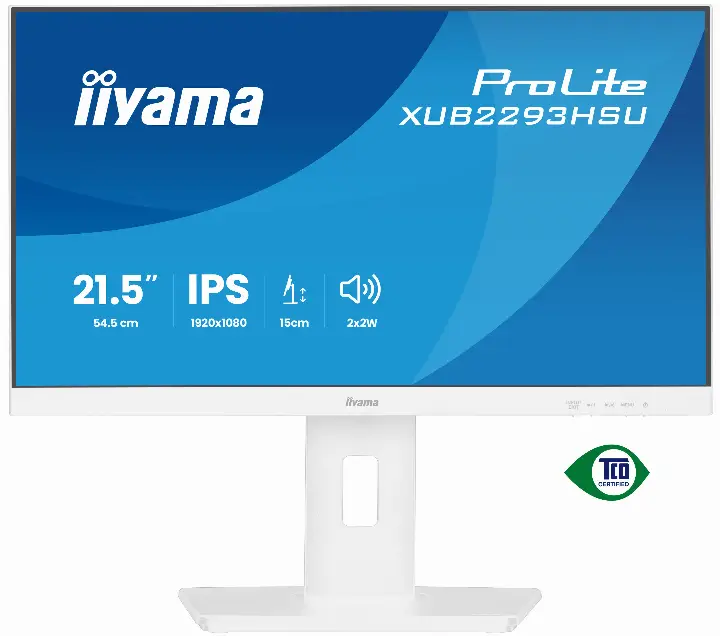IIYAMA XUB2293HSU-W7 21.5 FHD/100HZ/IPS/PIVOT/BLANC 