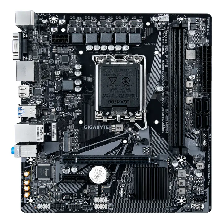 GIGABYTE H610M S2H V2 - H610/LGA1700/DDR5/MATX 
