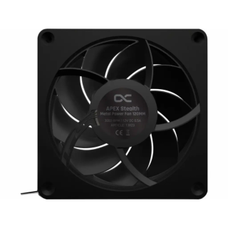 ALPHACOOL APEX STEALTH METAL 120MM - 3000RPM NOIR 