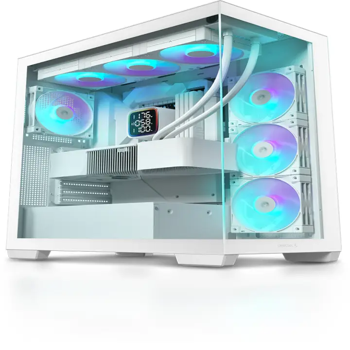 DEEPCOOL CG580 4F - MT/SANSALIM/ATX - BLANC 