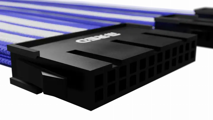 M.RED KIT EXT. 7 CABLES TRESSES ULTIMATE - BLANC BLEU 