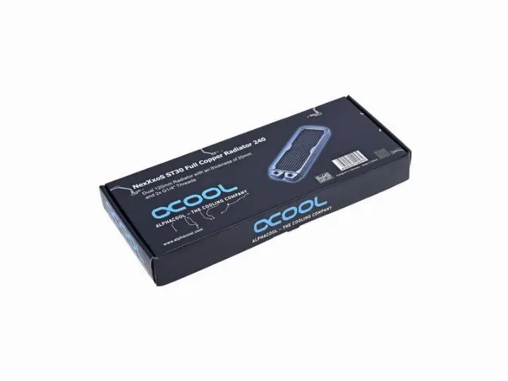 ALPHACOOL RADIATEUR NEXXXOS ST30 CUIVRE 240MM - NOIR 