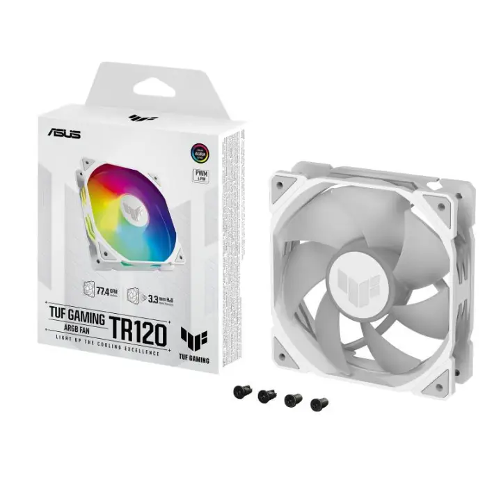 ASUS TUF GAMING - TR120 FAN ARGB - BLANC 