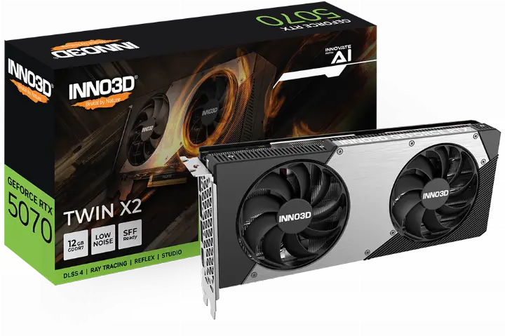 INNO3D GEFORCE RTX 5070 TWIN X2 